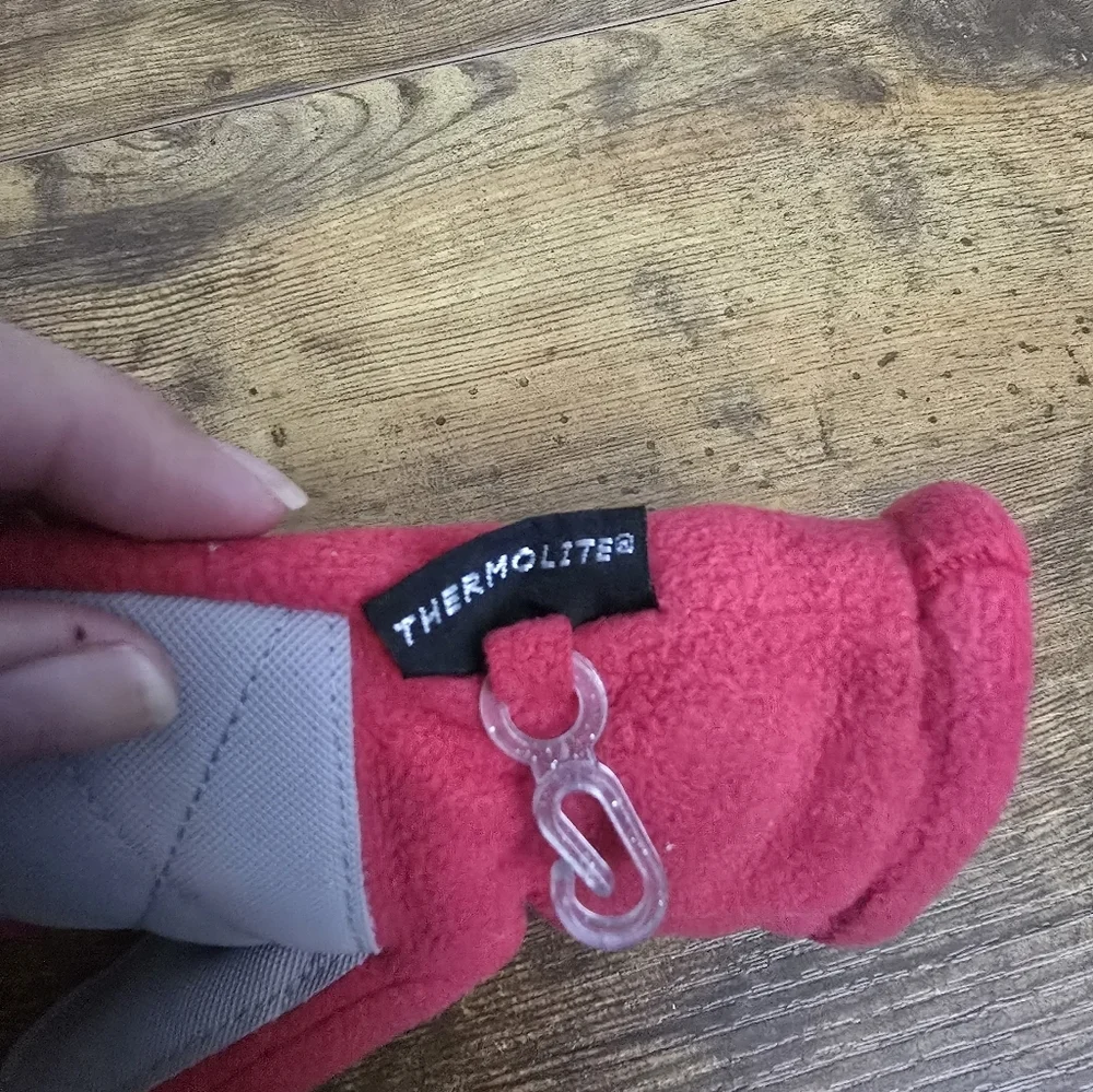 The Children Place Pink Heart Gloves Size 4-6